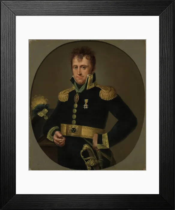 Framed Print : Carl von Dannfelt (1773-1841), officer, superintendent, 1811. Creator: Johan Gustaf Wastrom Framed Print : Carl von Dannfelt (1773-1841), officer, superintendent, 1811. Creator: Johan Gustaf Wastrom
