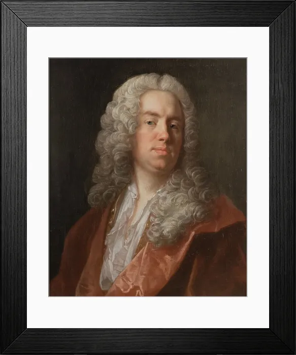 Framed Print : Erik Wrangel af Lindeberg (1686-1765), baron, councillor, mid-late 18th century. Creator: Johan Henrik Scheffel Framed Print : Erik Wrangel af Lindeberg (1686-1765), baron, councillor, mid-late 18th century. Creator: Johan Henrik Scheffel