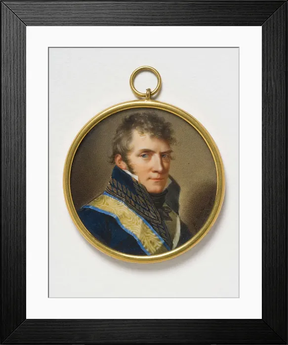 Framed Print : Anders Fredrik Skjöldebrand, 1757-1834, Count, general, 1811. Creator: Giovanni Domenico Bossi Framed Print : Anders Fredrik Skjöldebrand, 1757-1834, Count, general, 1811. Creator: Giovanni Domenico Bossi