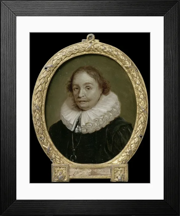 Framed Print : Portrait of Pierius Winsemius, Professor of Rhetoric and History in Franeker, 1732-1771. Creator: Jan Maurits Quinkhard Framed Print : Portrait of Pierius Winsemius, Professor of Rhetoric and History in Franeker, 1732-1771. Creator: Jan Maurits Quinkhard
