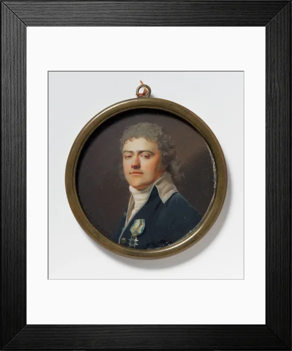 Framed Print : Carl Henrik Posse, 1767-1843, Count, military officer, 1799. Creator: Giovanni Domenico Bossi Framed Print : Carl Henrik Posse, 1767-1843, Count, military officer, 1799. Creator: Giovanni Domenico Bossi