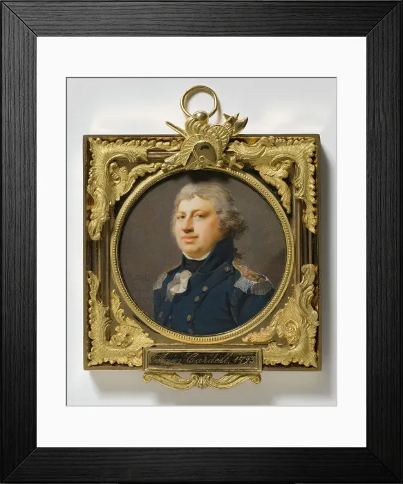 Framed Print : Carl von Cardell, 1764-1821, Lieutenant general, 1793. Creator: Giovanni Domenico Bossi Framed Print : Carl von Cardell, 1764-1821, Lieutenant general, 1793. Creator: Giovanni Domenico Bossi