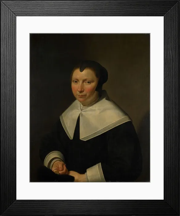 Framed Print : Portrait of a Woman, c.1650. Creator: Jan van Bijlert Framed Print : Portrait of a Woman, c.1650. Creator: Jan van Bijlert