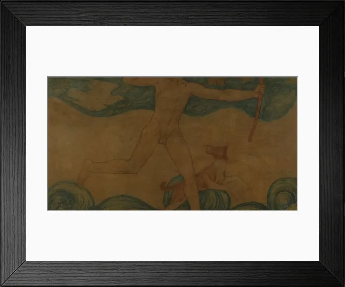 Framed Print : Expectation, 1913. Creator: Richard Roland Holst Framed Print : Expectation, 1913. Creator: Richard Roland Holst