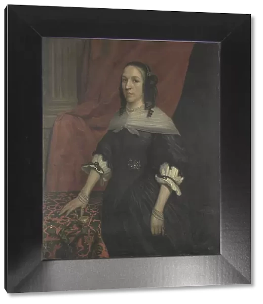 Portrait of a Woman, possibly Anna van Bourgondië, Founder of Slot Windenburg op Dryschor (Schouwen) Creator: Jan van Rossum