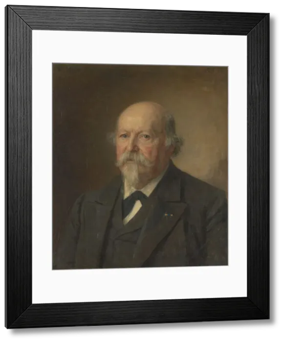 Framed Print : Johan Philip van der Kellen, Director of the Rijksprentenkabinet, 1904. Creator: Jan Veth Framed Print : Johan Philip van der Kellen, Director of the Rijksprentenkabinet, 1904. Creator: Jan Veth