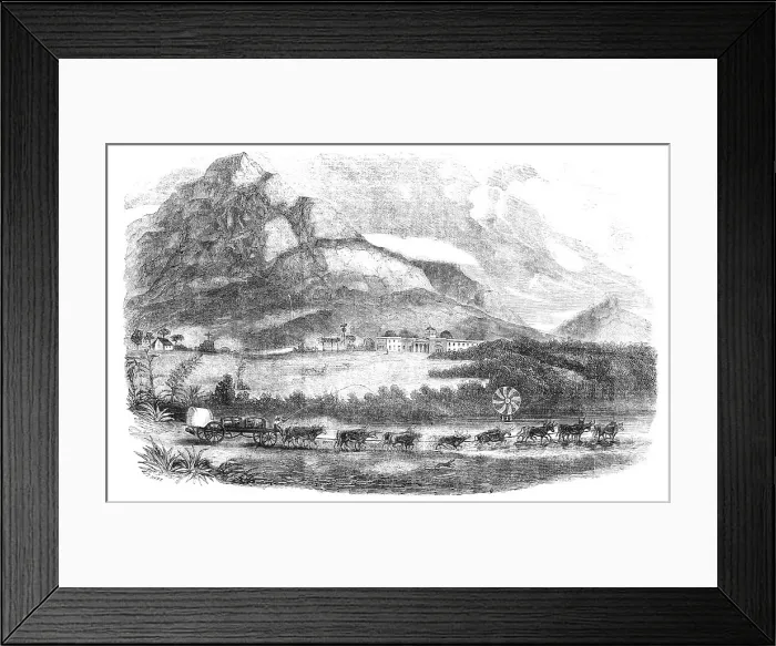 Framed Print : The Royal Observatory, Cape Town, 1857. Creator: Hare Framed Print : The Royal Observatory, Cape Town, 1857. Creator: Hare