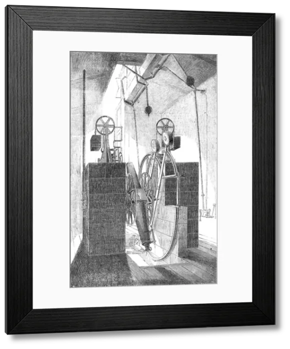 Framed Print : Transit Instruments at the Cape Observatory, 1857. Creator: Hare Framed Print : Transit Instruments at the Cape Observatory, 1857. Creator: Hare