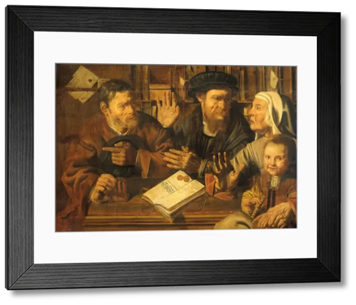 Framed Print : Office of the Notary (Intendant's Office), c.1629. Creator: Jan Woutersz Stap. Office of the Notary (Intendant's Office), c.1629. Creator: Jan Woutersz Stap Framed Print : Office of the Notary (Intendant's Office), c.1629. Creator: Jan Woutersz Stap. Office of the Notary (Intendant's Office), c.1629. Creator: Jan Woutersz Stap