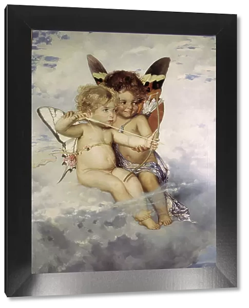 Cupids, 1881. Creator: Julius Kronberg