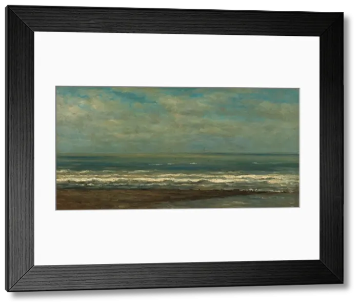 Framed Print : Seascape near Heijst, c.1868. Creator: Willem Roelofs Framed Print : Seascape near Heijst, c.1868. Creator: Willem Roelofs