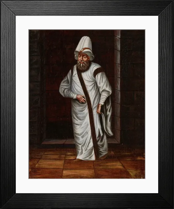 Framed Print : Grand Vizier, 1700-1737. Creator: Workshop of Jean Baptiste Vanmour Framed Print : Grand Vizier, 1700-1737. Creator: Workshop of Jean Baptiste Vanmour