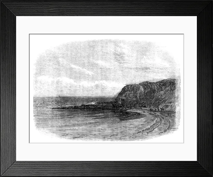 Framed Print : View of the Coast of Natal, 1857. Creator: Unknown Framed Print : View of the Coast of Natal, 1857. Creator: Unknown