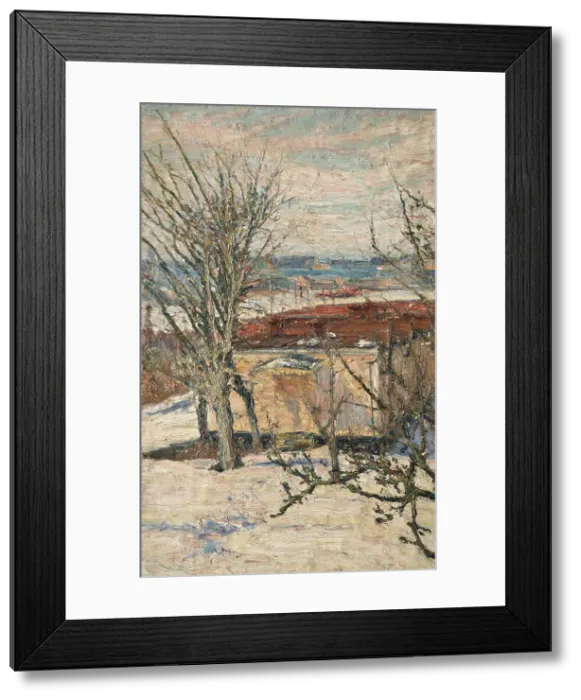 Framed Print : Garden Pavilion at Skansen, 1889. Creator: Karl Nordström Framed Print : Garden Pavilion at Skansen, 1889. Creator: Karl Nordström