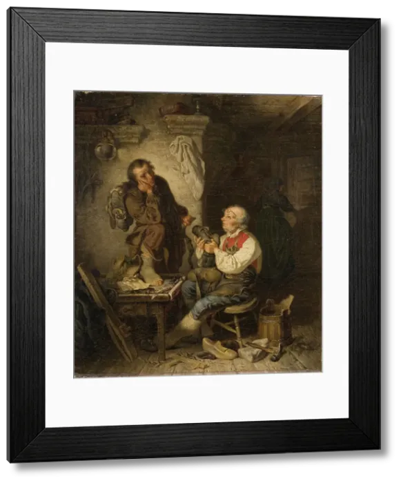 Framed Print : A Travelling Journeyman. Creator: Kilian Christoffer Zoll Framed Print : A Travelling Journeyman. Creator: Kilian Christoffer Zoll