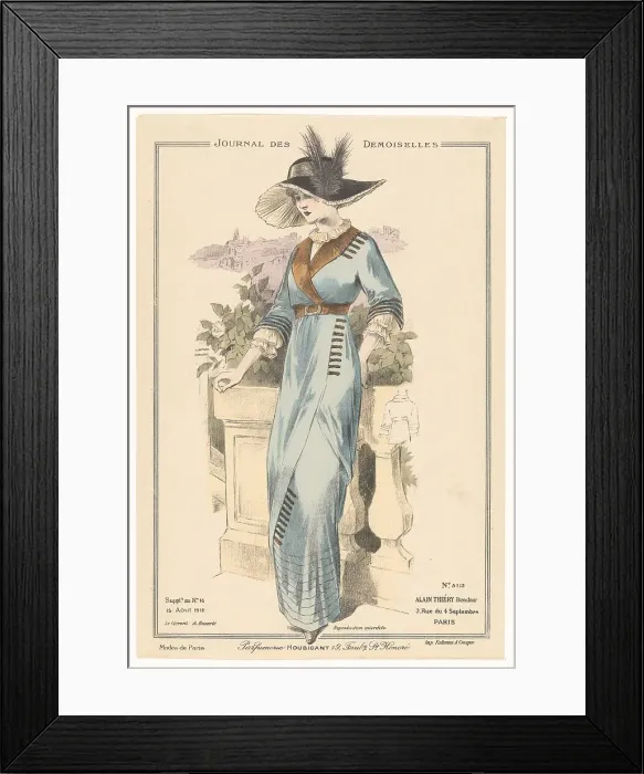 Framed Print : Journal des Demoiselles 15 Aôut 1912, no. 5113, 1912. Creators: Unknown, Fattorini & Crespin. Journal des Demoiselles 15 Aôut 1912, no. 5113, 1912. Creators: Unknown, Fattorini & Crespin Framed Print : Journal des Demoiselles 15 Aôut 1912, no. 5113, 1912. Creators: Unknown, Fattorini & Crespin. Journal des Demoiselles 15 Aôut 1912, no. 5113, 1912. Creators: Unknown, Fattorini & Crespin