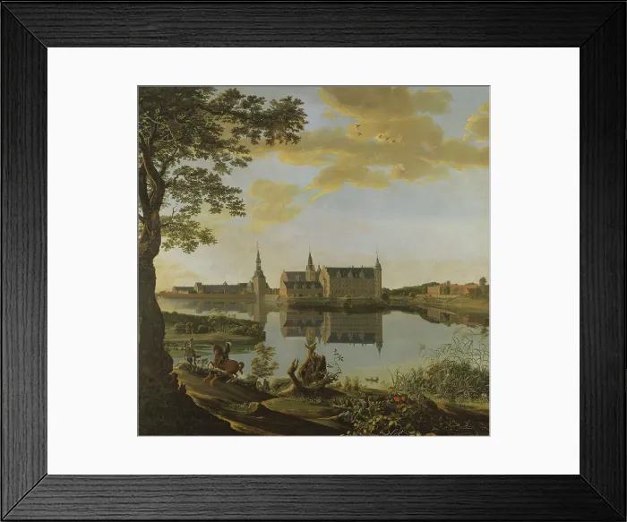 Framed Print : Fredriksborg Castle, Denmark, 1652. Creator: Laurens Barata Framed Print : Fredriksborg Castle, Denmark, 1652. Creator: Laurens Barata