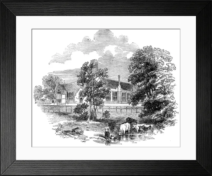 Framed Print : Stanstead College, Rowlands Castle, Hants. 1856. From Illustrated London News, 1856. Creator: Unknown. Stanstead College, Rowlands Castle, Hants. 1856. From Illustrated London News, 1856. Creator: Unknown Framed Print : Stanstead College, Rowlands Castle, Hants. 1856. From Illustrated London News, 1856. Creator: Unknown. Stanstead College, Rowlands Castle, Hants. 1856. From Illustrated London News, 1856. Creator: Unknown
