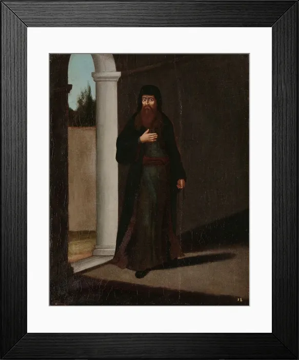 Framed Print : A Greek Priest, 1700-1737. Creator: Workshop of Jean Baptiste Vanmour Framed Print : A Greek Priest, 1700-1737. Creator: Workshop of Jean Baptiste Vanmour