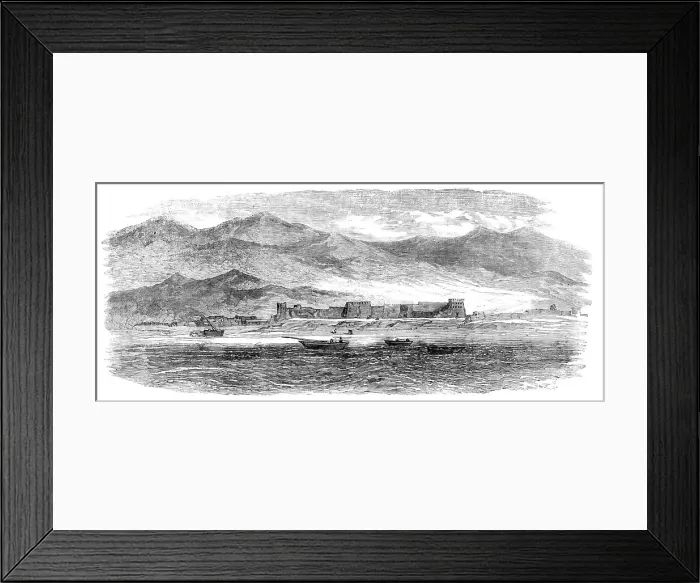 Framed Print : Bunder Deelum, in the Persian Gulf, 1857. Creator: Unknown Framed Print : Bunder Deelum, in the Persian Gulf, 1857. Creator: Unknown