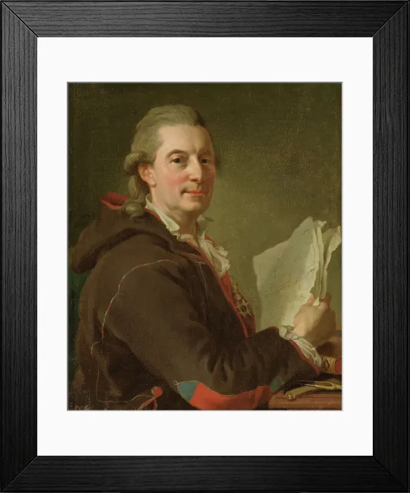 Framed Print : Fredrik Henrik af Chapman, 1721-1808, 1778. Creator: Lorens Pasch the Younger Framed Print : Fredrik Henrik af Chapman, 1721-1808, 1778. Creator: Lorens Pasch the Younger