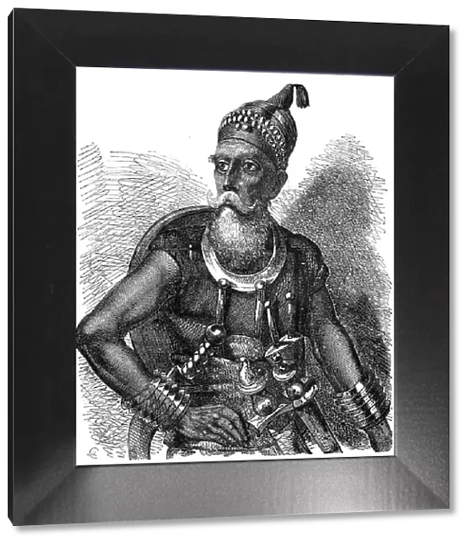 The Akali of the Sikhs - from a drawing by Marshall Claxton, 1857. Creator: Unknown