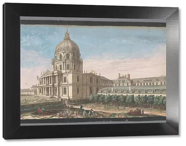 View of the Hôtel des Invalides in Paris, 1700-1799. Creators: Anon, Jacques Rigaud