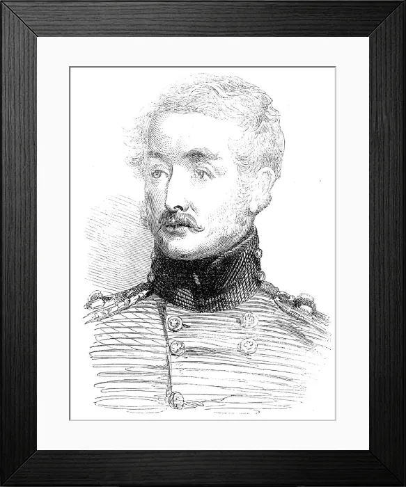 Framed Print : The Right Hon. Lord Dynevor - from the Presentation Portrait, painted by J. Lucas, 1856. Creator: Unknown Framed Print : The Right Hon. Lord Dynevor - from the Presentation Portrait, painted by J. Lucas, 1856. Creator: Unknown