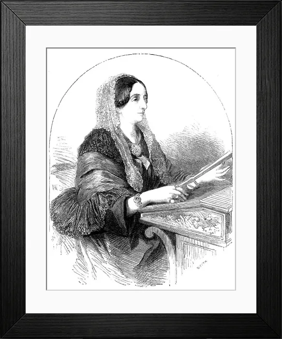 Framed Print : Sydney, Lady Morgan, authoress of The Wild Irish Girl, 1856. Creator: Smyth. Sydney, Lady Morgan, authoress of The Wild Irish Girl, 1856. Creator: Smyth Framed Print : Sydney, Lady Morgan, authoress of The Wild Irish Girl, 1856. Creator: Smyth. Sydney, Lady Morgan, authoress of The Wild Irish Girl, 1856. Creator: Smyth