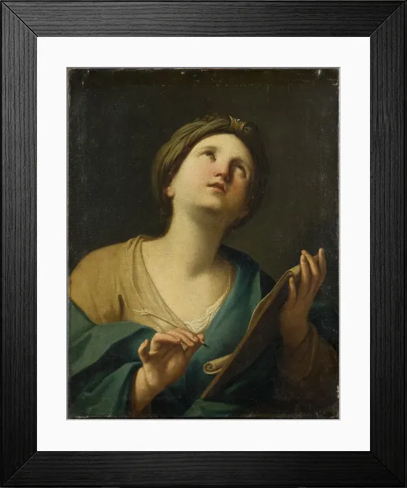 Framed Print : A Sibyl, c17th century. Creator: Unknown Framed Print : A Sibyl, c17th century. Creator: Unknown