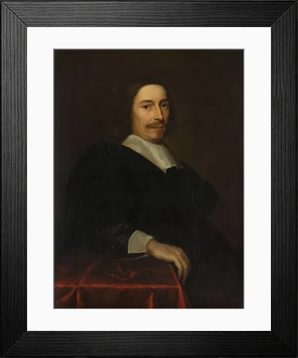 Framed Print : Portrait of Jacob de Witt (1589-1674), 1630-before 1674. Creator: Unknown Framed Print : Portrait of Jacob de Witt (1589-1674), 1630-before 1674. Creator: Unknown
