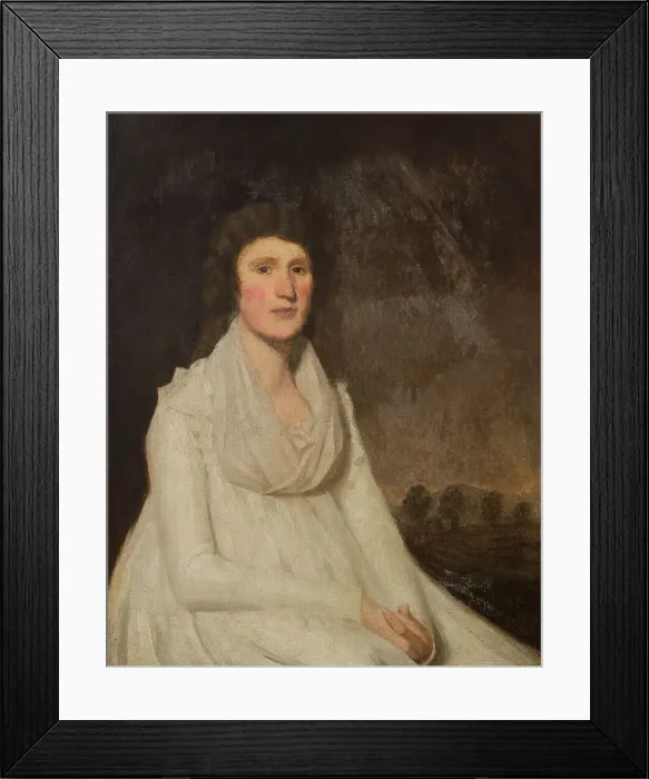 Framed Print : Anne Innes of Cathlow (1770-1796), born in Scotland, c18th century. Creator: Unknown Framed Print : Anne Innes of Cathlow (1770-1796), born in Scotland, c18th century. Creator: Unknown