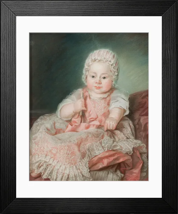 Framed Print : Alexandre Antoine Roslin (1764-1799), married to Adelaïde Abraham, son of the artist, 18th century. Creator: Marie-Suzanne Giroust Framed Print : Alexandre Antoine Roslin (1764-1799), married to Adelaïde Abraham, son of the artist, 18th century. Creator: Marie-Suzanne Giroust