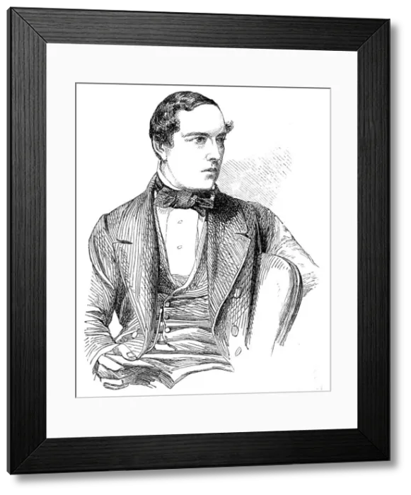 Framed Print : The Late Brigadier-General Nicholson - from a photograph by Kilburn, 1857. Creator: Unknown Framed Print : The Late Brigadier-General Nicholson - from a photograph by Kilburn, 1857. Creator: Unknown