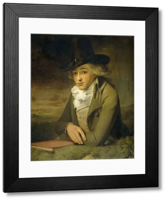 Framed Print : Portrait of Jacob Willemsz. de Vos, c.1795. Creator: Anon Framed Print : Portrait of Jacob Willemsz. de Vos, c.1795. Creator: Anon