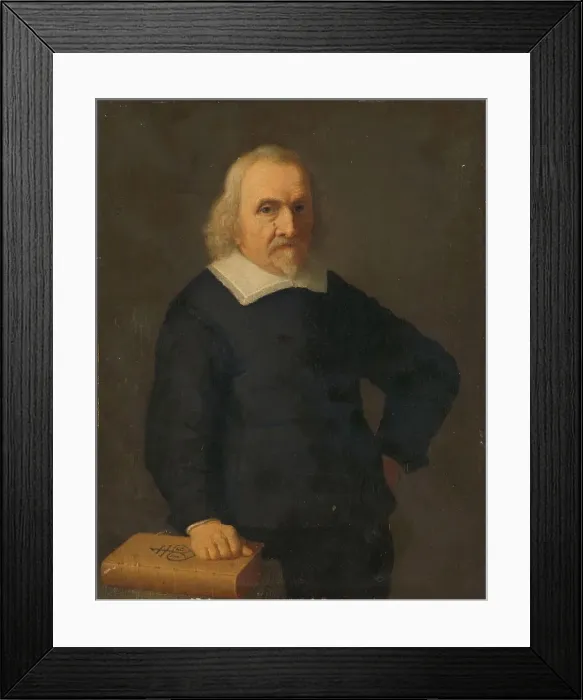 Framed Print : Portrait of a Man, c.1650. Creator: Anon Framed Print : Portrait of a Man, c.1650. Creator: Anon