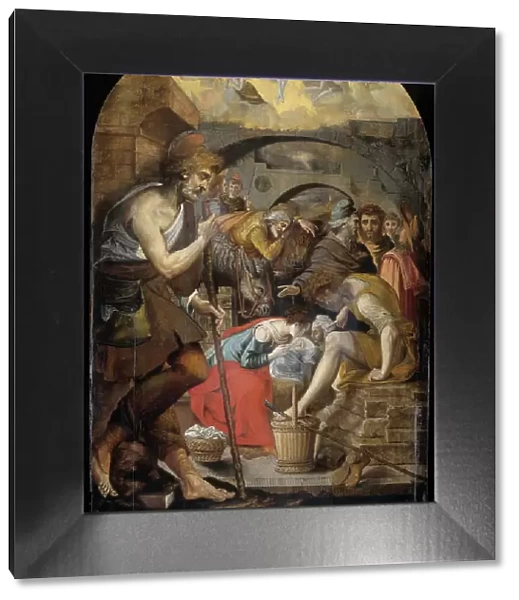 The Adoration of the Shepherds, 1560-1572. Creator: Anthonie Blocklandt