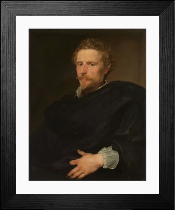 Framed Print : Portrait of a Man, c.1620. Creator: Anthony van Dyck Framed Print : Portrait of a Man, c.1620. Creator: Anthony van Dyck