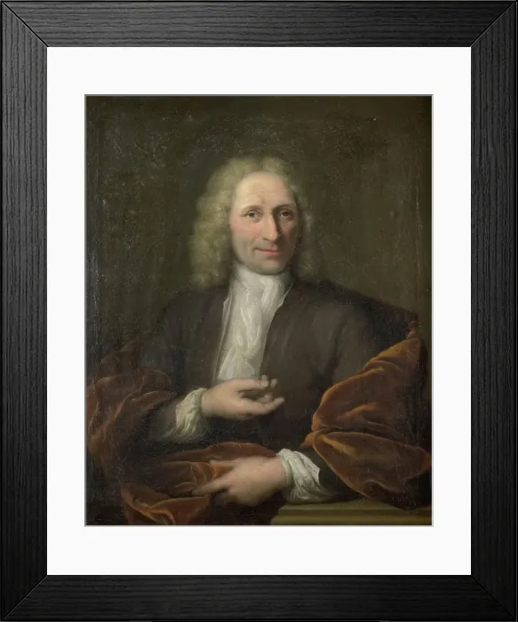 Framed Print : Portrait of a Man, 1690-1750. Creator: Unknown Framed Print : Portrait of a Man, 1690-1750. Creator: Unknown