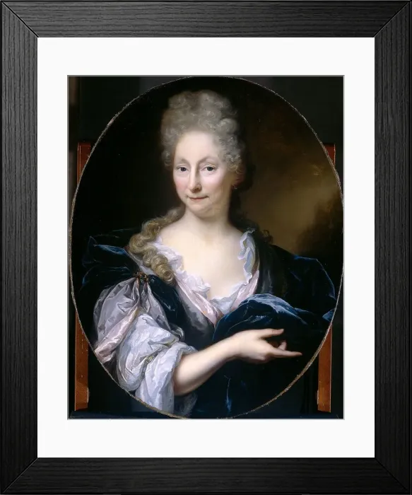 Framed Print : Portrait of Margaretha van de Eeckhout, Wife of Pieter van de Poel, 1690-1729. Creator: Arnold Boonen Framed Print : Portrait of Margaretha van de Eeckhout, Wife of Pieter van de Poel, 1690-1729. Creator: Arnold Boonen