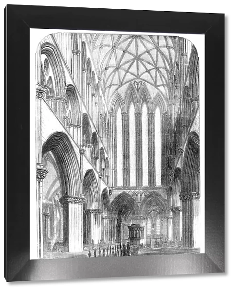 Glasgow Cathedral Restored, 1857. Creator: J. & A.W.. Glasgow Cathedral Restored, 1857. Creator: J. & A.W