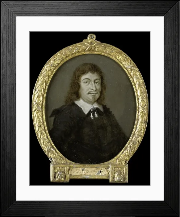 Framed Print : Portrait of Johan van Nijenborgh, Poet in Groningen, 1700-1732. Creator: Arnoud van Halen Framed Print : Portrait of Johan van Nijenborgh, Poet in Groningen, 1700-1732. Creator: Arnoud van Halen