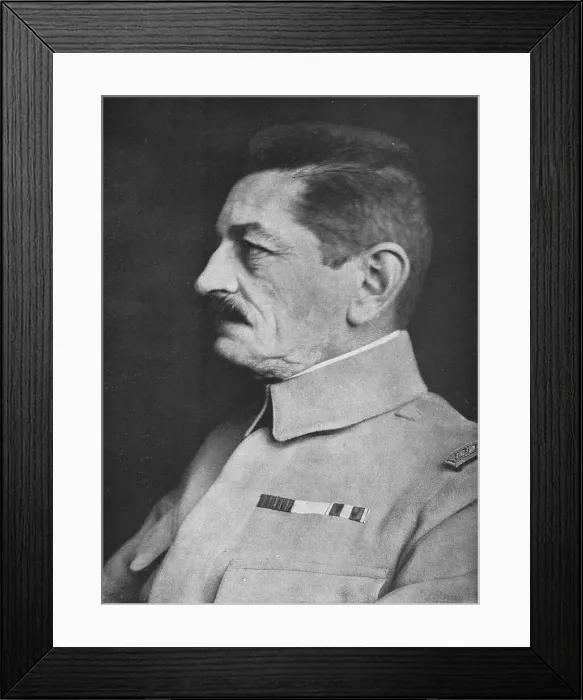 Framed Print : Le general Mangin; Commandant les troupes d'attaque qui ont repris Douaumont, 1916. Creator: Unknown Framed Print : Le general Mangin; Commandant les troupes d'attaque qui ont repris Douaumont, 1916. Creator: Unknown