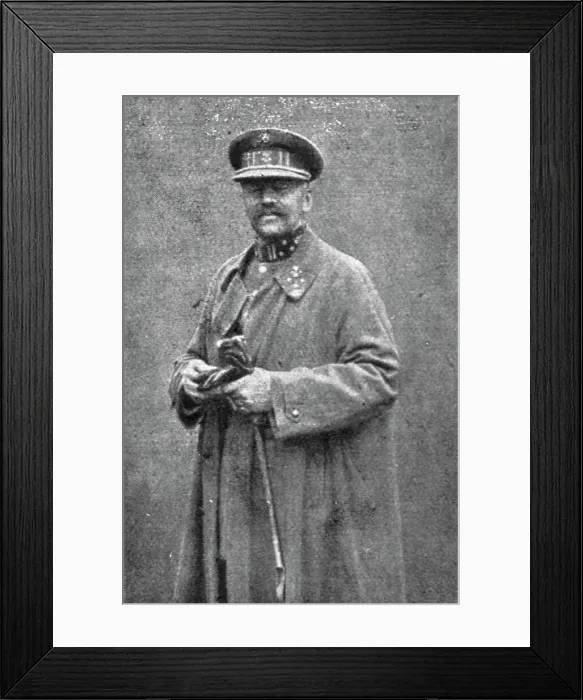 Framed Print : Le deuxieme anniversaire de L'Yser; le general Jacques, 1916. Creator: Unknown Framed Print : Le deuxieme anniversaire de L'Yser; le general Jacques, 1916. Creator: Unknown