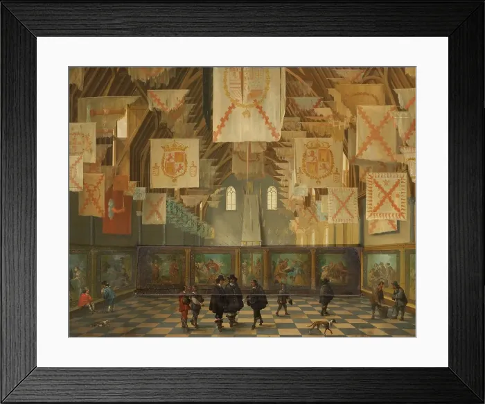 Framed Print : The Great Assembly of 1651, c.1651. Creator: Bartholomeus van Bassen Framed Print : The Great Assembly of 1651, c.1651. Creator: Bartholomeus van Bassen