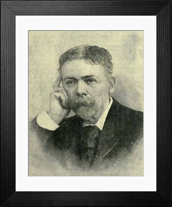 Framed Print : George Du Maurier, c1900. Creator: Unknown Framed Print : George Du Maurier, c1900. Creator: Unknown