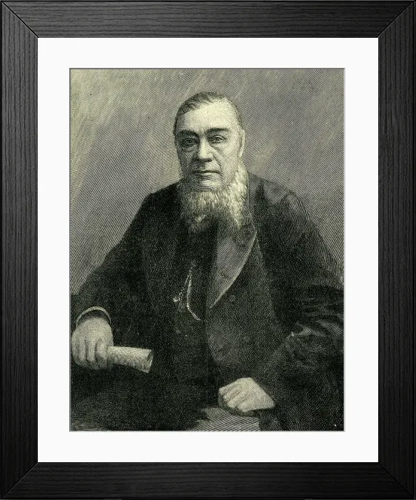 Framed Print : Ex-President Kruger, c1900. Creator: Unknown Framed Print : Ex-President Kruger, c1900. Creator: Unknown