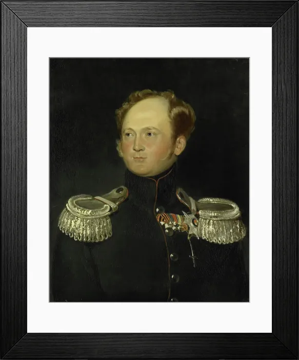 Framed Print : Portrait of Alexander I, Emperor of Russia, 1820-before 1837. Creator: Carl Gustaf Hjalmar Mörner Framed Print : Portrait of Alexander I, Emperor of Russia, 1820-before 1837. Creator: Carl Gustaf Hjalmar Mörner
