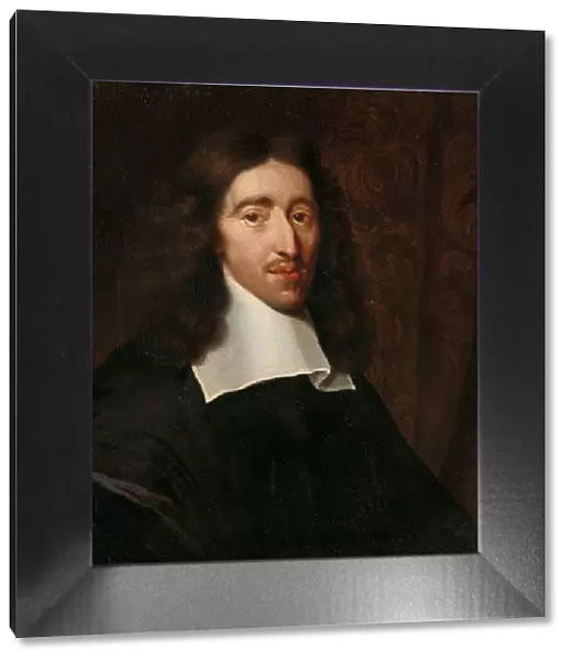 Portrait of Johan de Witt (1625-72), Grand pensionary of Holland, 1660-1700. Creator: Caspar Netscher (copy after)
