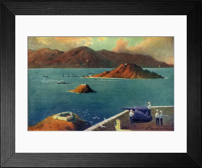Framed Print : Wei-Hai-Wei, 1898, (c1900). Creator: C Wilkinson Framed Print : Wei-Hai-Wei, 1898, (c1900). Creator: C Wilkinson